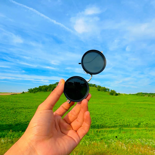 Eye Cloak Black Lens ND-9 Filter Lens Sunglasses
